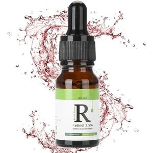 10ml Gezicht Hydrateren Essentie Retinol 2,5% Vitamine A Huidverzorging Anti-Aging Whitening Hydraterende Serum