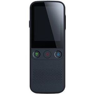 Taalvertalerapparaat, T10 Offline Voice-Translator Smart Portable 137 Talen Real-time Translator Zonder Internet Inter-Translation Machine(Nero)