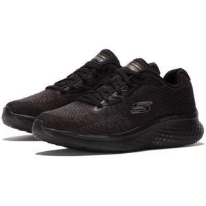 Skechers Skech-lite Pro Faregrove sneakers voor heren, Zwart Rond Gebreid Synthetisch, 45 EU