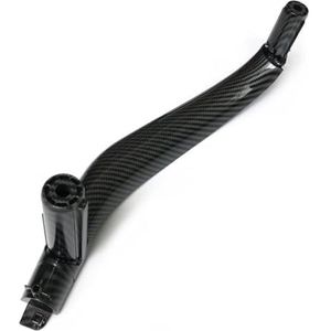 auto linksvoor binnen binnendeur handvat Voor BMW Voor X5 Voor X6 2014-2018 RHD Geüpgraded Interieur Passagiersdeurgreep Binnenbekleding Vervangende Trekker Linksvoor Achter(Left Carbon Fiber)