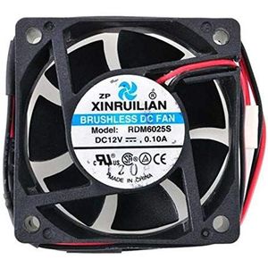 N / A Cooling Fan RDM6025S Server Cooler Fan RDM6025S 12V 0.10A, inverter koelventilator voor 6CM 2-wire