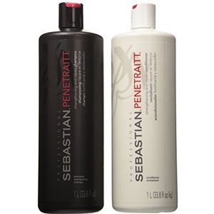 Sebastian Penetraitt Strengthening and Repair Shampoo & Conditioner Liter Set van