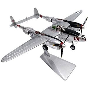 Voorgebouwd Modelvliegtuig Voor P-38 1:48 Militaire Lightning Fighter Simulatie Legering Gegoten Schaal Vliegtuig Model Vliegtuig Speelgoed Vliegmodel Bouwpakket