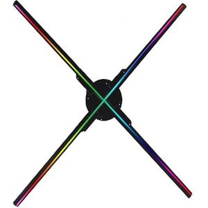 576LED 65cm 3D HD Holografische Projector Reclame Display Machine Ondersteuning Splicing Afbeelding Video WIFI HD Festivalreclamedisplay