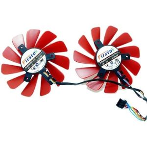 85MM FDC10U12S9-C 0,45AMP 4-pins koelventilator voor XFX RX 560D 570 580 Vega grafische videokaartkoelventilatoren