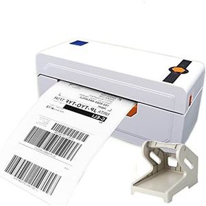 Etiketprinters 4 inch thermische streepjescode printer verzending lable printer USB Bluetooth-poort for de labelprinter van 4 × 6 inch (Color : USB Bluetooth Port)