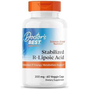 Best Stabilized R-Lipoic Acid (200mg) 60 vcaps