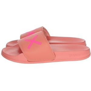 Sun68 - Dames Logo Slippers - Roze