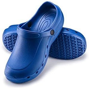 ESTRO Klompen Heren Tuinklompen Dames - Unisex Sanitaire Klompen Dames Tuinschoenen Gom Schoenen Zomer Heren F92 (36, Blauw)
