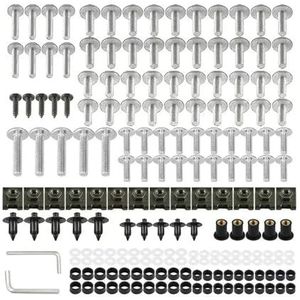 CANGM Motorbehuizing schroeven en moeren set voor Suzuki Boulevard M105/1700cc Muscle Cruiser GZ250 GZ 250 Marauder motoraccessoires bouten bekledingsschroeven set (A)