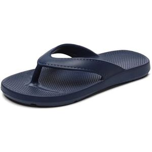 Jhsm-danielfan Flip Flop sandalen voor heren en dames – bieden geweldige ondersteuning en comfort van de voetboog, Blauw, 42.5 EU