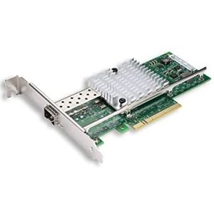 10 Gb PCI-E NIC-Netwerkkaart Met Intel 82599EN-Chip, Compatibel Voor X520-DA1, Enkele SFP+-Poort, PCI Express X8, Ethernet-LAN-Adapter, Ondersteuning Voor Windows