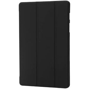 Trifold PU Leather Soft Back Stand Tablet Case Geschikt for Samsung Galaxy Tab A9 8.7 inch SM X110 X115 case Funda (Color : Black, Size : Tab A9 (8.7 inch))