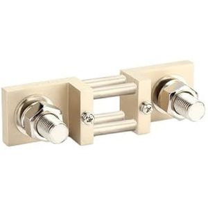 De shunt-weerstand-splitter, DC-shunt messing koperweerstand for analoge en digitale ampèremeters(1200A,100mV)