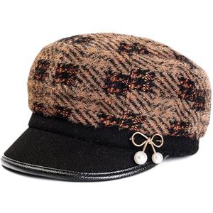 Women Berets Newsboy Hat Artist Hat Autumn Winter Fashion Vintage Elegant Baker Boy Cap