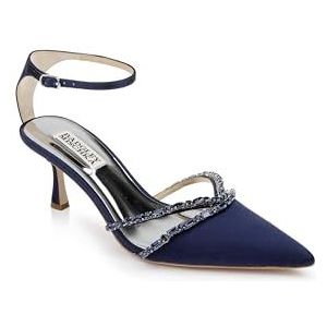 Badgley Mischka Zendaya Pump voor dames, Middernacht, 36 EU