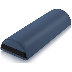 saloniture saloniture Jumbo rond kussen voor massagetafel, 66 x 22,9 x 11,4 cm, blauw, 1 stuk per verpakking