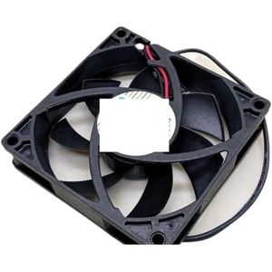 80mm behuizingskoelventilator voor DC 12V, dubbele kogellagers, 3500 tpm, 2-draads/3-draads met snelheidsmeting, MGT8012MB-A20(MGT8012HB-A20)