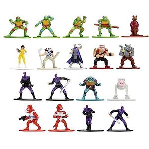 Teenage Mutant Ninja Turtles 4,2 cm 18-pack serie 1 gegoten figuren, speelgoed voor kinderen en volwassenen