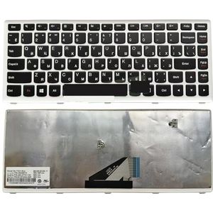 Russisch-Latijn-Spaans toetsenbord voor Lenovo voor Ideapad U310 Touch U310-ITH Notebook Wit frame toetsenborden T3D1-SPA RUS 9Z.N7GSQ.30R(RU Russian)