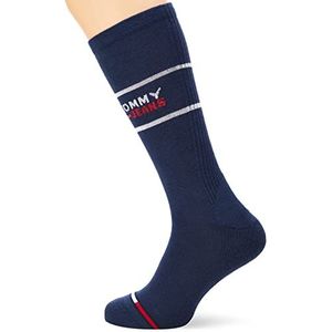 Tommy Hilfiger Unisex Sock Crew Sock, Donkerblauw, 35/38 EU