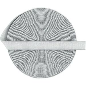 5 10 Yard 3/8"" 10mm Glanzend Nylon BH-band Elastische Spandex Satijnen Band Schouderband Ondergoed Lingerie Naaiwerk Trim-Zilvergrijs-10mm-10 Yards