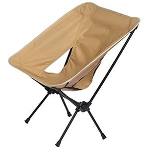 Klapstoel Campingstoel Premium Beige Outdoor Camping Klapstoelen Ultralight Tuinmeubilair Relaxstoel Vissen Benodigdheden Strandstoel Outdoorstoel (Color : B)