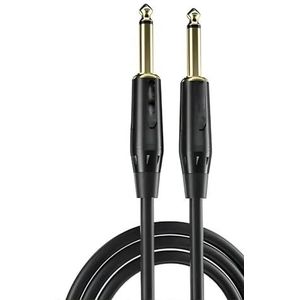 Jack 6,35 mm naar 6,35 mm stereo audio gebalanceerde kabel 1/4"" recht naar haaks Gitaar Instrument Audio Connector (Color : 2, Size : 10m)