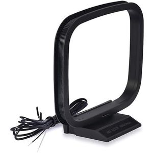 Bingfu - AM-lusantenne - 2-pins blote draad - Compatibel met Denon Pioneer Onkyo Yamaha Marantz Pyle