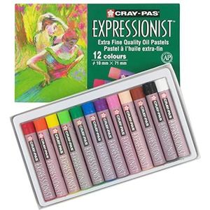 Cray pas Expressionist oliepastelkrijt, 12 stuks Basis