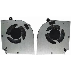 Originele nieuwe CPU GPU-ventilator 12V voor mechanische Revolution 16 Pro 16S 16K 2023 MECHREVO Game Book-koelventilator(Set)