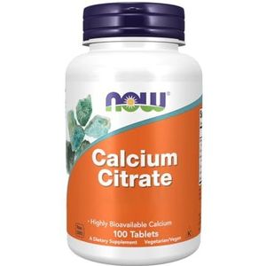 Now Foods Calciumcitraat 100tabl