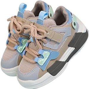 Hardloopschoenen voor Kinderen, Klittenbandsluitingen Kindersneakers voor op Reis voor Jongens (22)