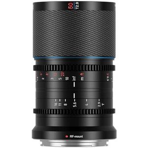 SIRUI Saturn 50mm T2.9 1.6X Full Frame Carbon Fiber Anamorphic Lens, Cine Lens for RF Mount Cameras, Less Than 500g (Neutral Flare)