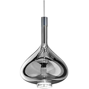 LED-eettafel hanglamp, handgeblazen glas lampenkast kroonluchter plafond opknoping lamp voor eetkamer, slaapkamer, keuken, hotel (Color : A)