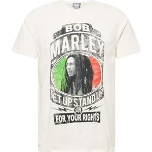 Amplified Shirt Bob Marley Fight for Your Rights Vintage White, wit, XL