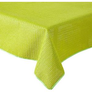Schwar Textilien Tafelkleed voor tuintafel, zacht schuimmateriaal, antislip, weerbestendig, 4 kleuren, rond, 140 cm, groen