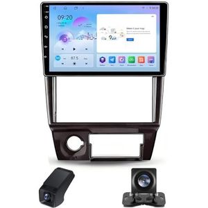 Autoradio geldt voor Toyota Camry 5 XV20 1996-2002,9 inch Touchscreen Navi met Wireless Carplay Android Auto 2 DIN Radio Android Bluetooth FM+Achteruitrijcamera/Stuurwielbediening(X2)