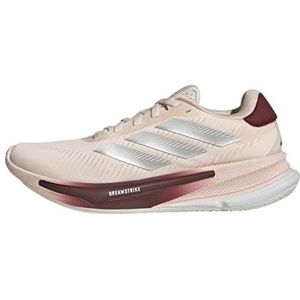 adidas Women's Supernova Ease Running Sneaker, Wonder Quartz/Zero Metallic/Shadow Red, 9.5