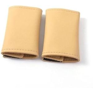2 stuks PU-leren deurgreephoezen voor upgrades van auto-interieurstyling Deurkruk Binnenkruk Auto(�‎11)