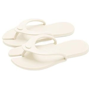 Sandalen, Opvouwbare pantoffels for dames - Lichtgewicht strand- en buitenkleding slippers, comfortabele en draagbare reissandalen Slippers voor dames(White,45 EU)