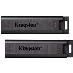 Kingston DataTraveler Max 1TB USB-C Flash Drive with USB 3.2 Gen 2 Performance - 2 Pack