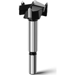 Forstnerboor voor hout, Forstner boor 32 mm met ronde schacht, houtboor voor hout, hardhout, vezelplaten