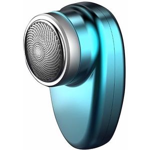 Handheld elektronische trimmer, dubbele kop wasbare snelle handheld elektrische trimmer, klein voor reizen (koningsblauw)