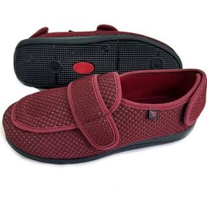 Pantoffels Brede diabetische schoenen voor heren Verstelbare artritis Oedeem Huisschoenen Ademende instappers Sneakers Binnen Buiten