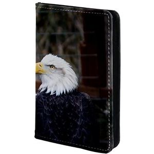 Paspoorthouder, Paspoorthoes, Paspoortportemonnee, Travel Essentials Eagles Animal, Meerkleurig, 11.5x16.5cm/4.5x6.5 in