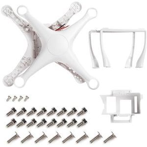 Drone Accessories For Phantom 3 Upper Middle Bottom For Landing Gear Body Shell Set For DJI Phantom 3 Advance Drone Repair Parts