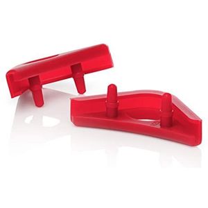 NA-SAVP1 chromax.red, Trillingsdempende Blokjes voor Noctua 140 & 120mm Ventilatoren (16 stuks, Rood)