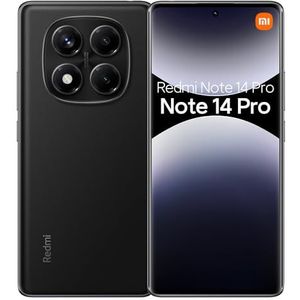 Xiaomi - Redmi Note 14 Pro - Smartphone - Zwart - 512 GB - 6.67"