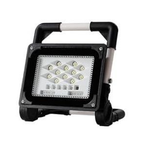 LED-schijnwerper buiten 100W Schijnwerper LED Reflector Outdoor Schijnwerper COB Spotlight Zoeklicht Tuinlamp Met 18650 Batterij & Oplader voor terrassen, garages, erven, tuinen(Size:200w)